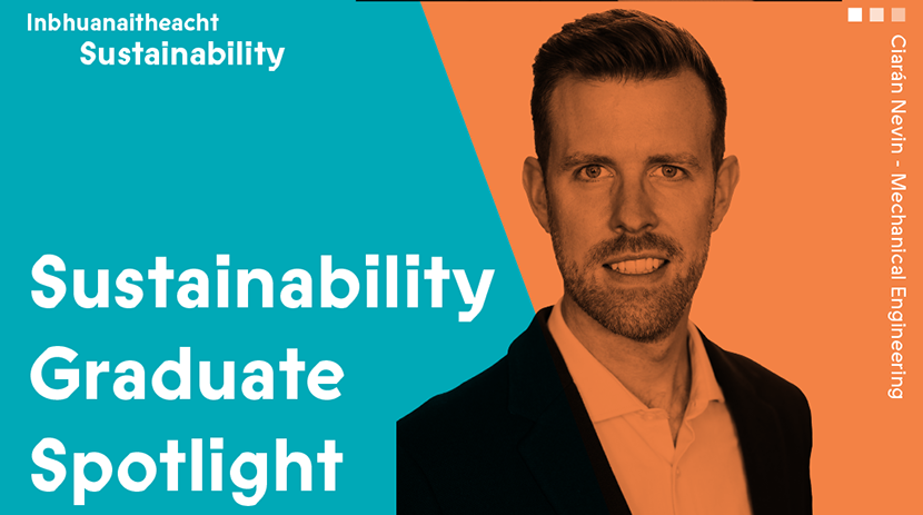 Sustainability Graduate spotlight series Ciarán Nevin mechanical engineering TU Dublin