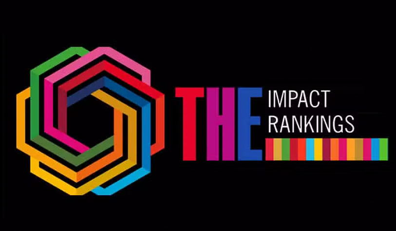 THE impact Rankings logo against a black background