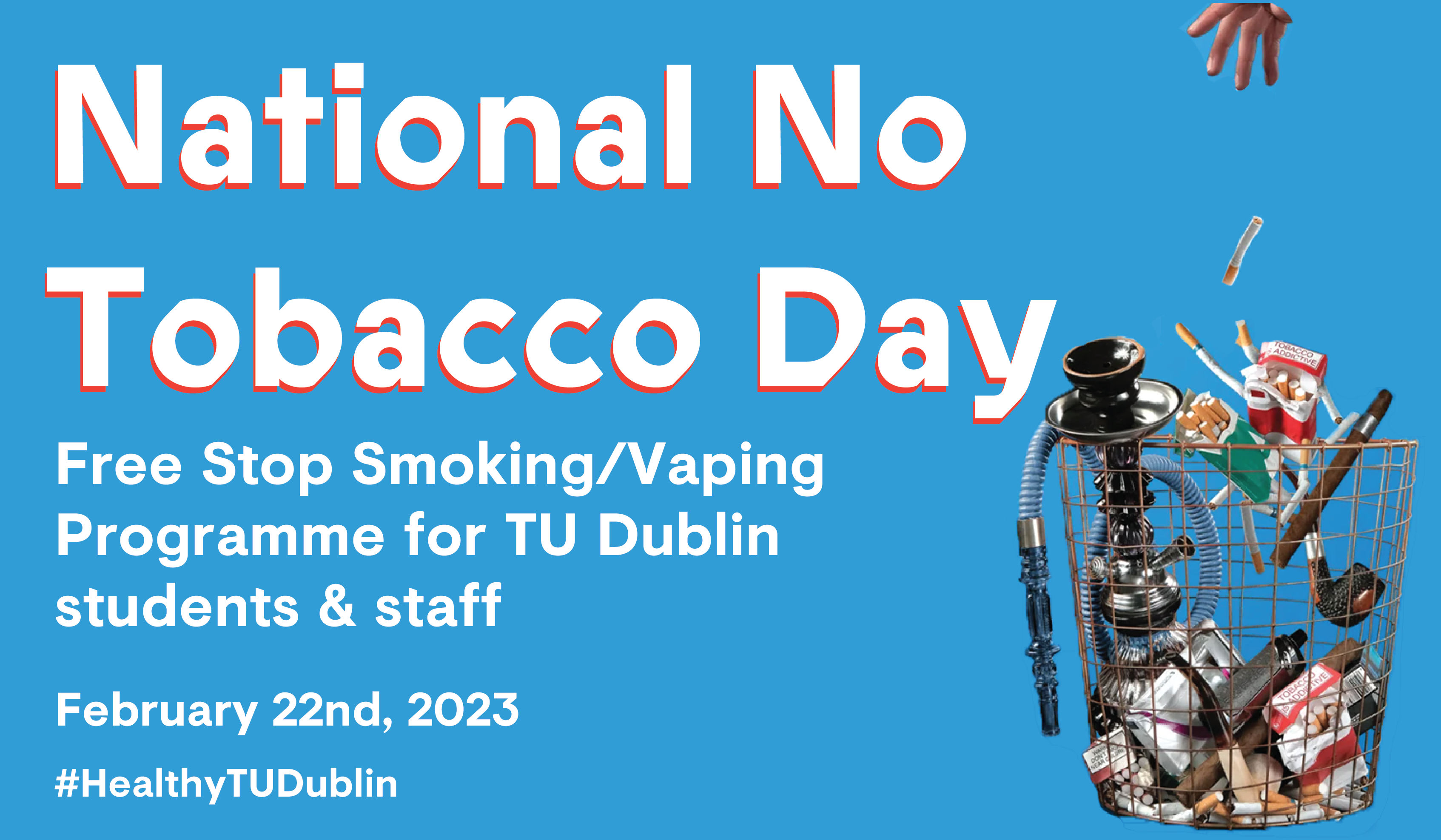 National No Tobacco Day graphic