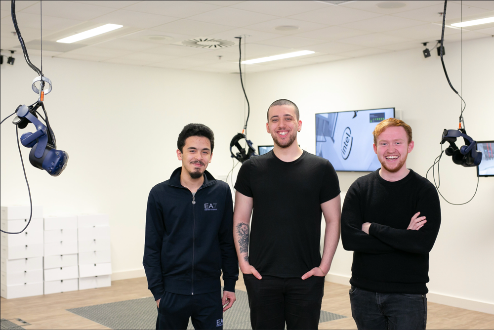 Intel and TU Dublin VR collaboration group photo