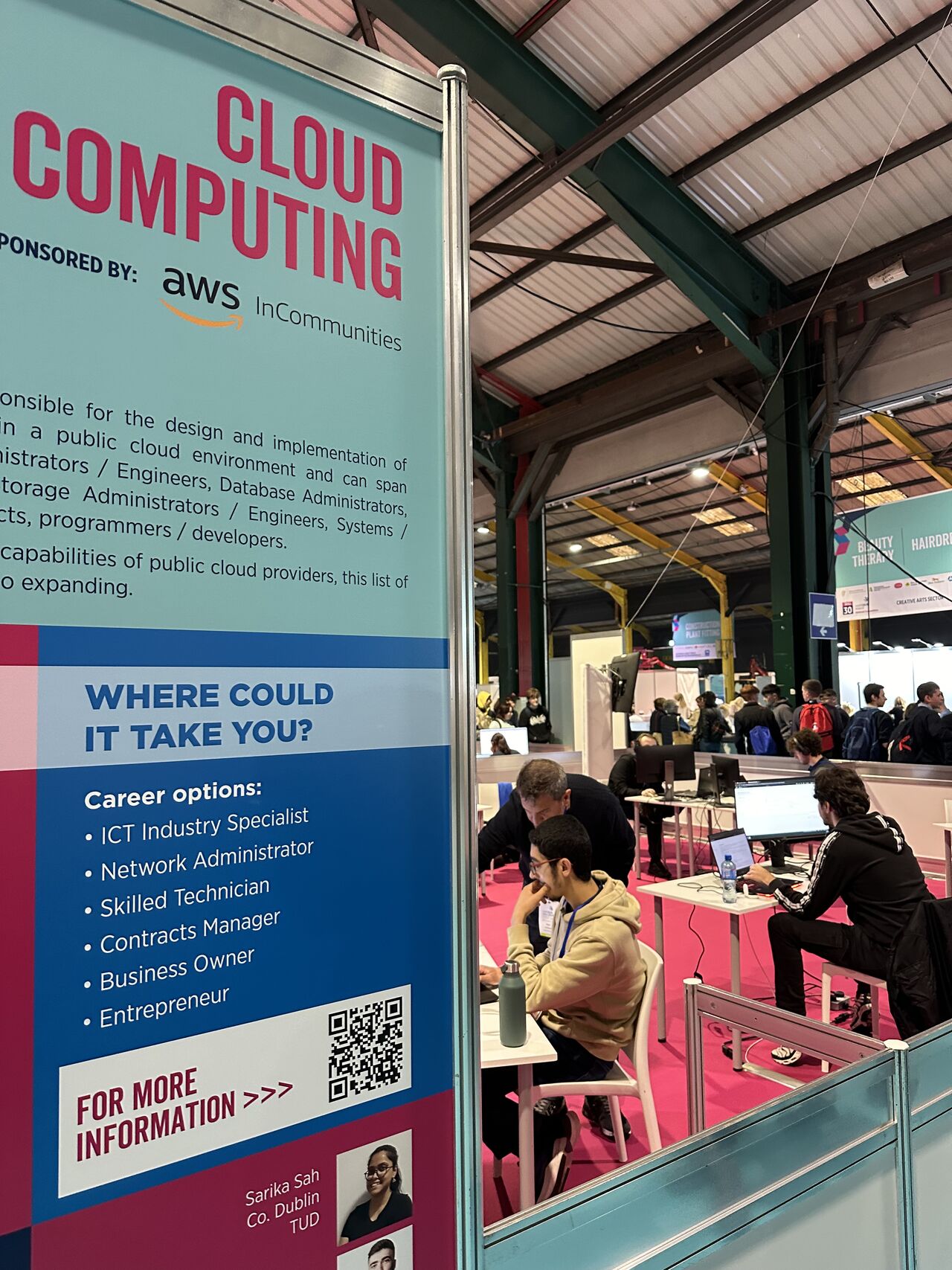 worldskills ireland 2024, cloud computing competition, aws, tudublin