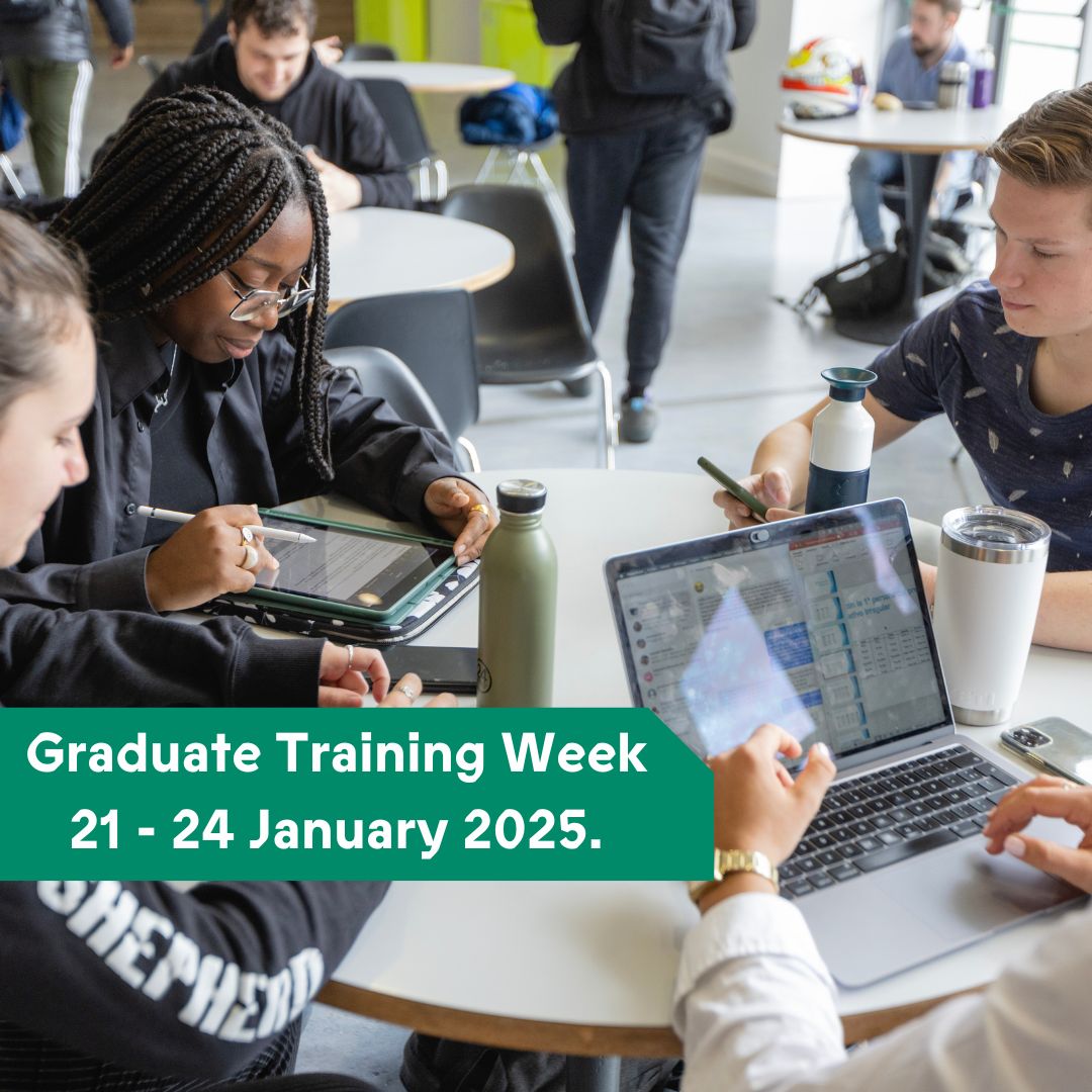 Library Services Training the Next Generation of Researchers at Graduate Training Week