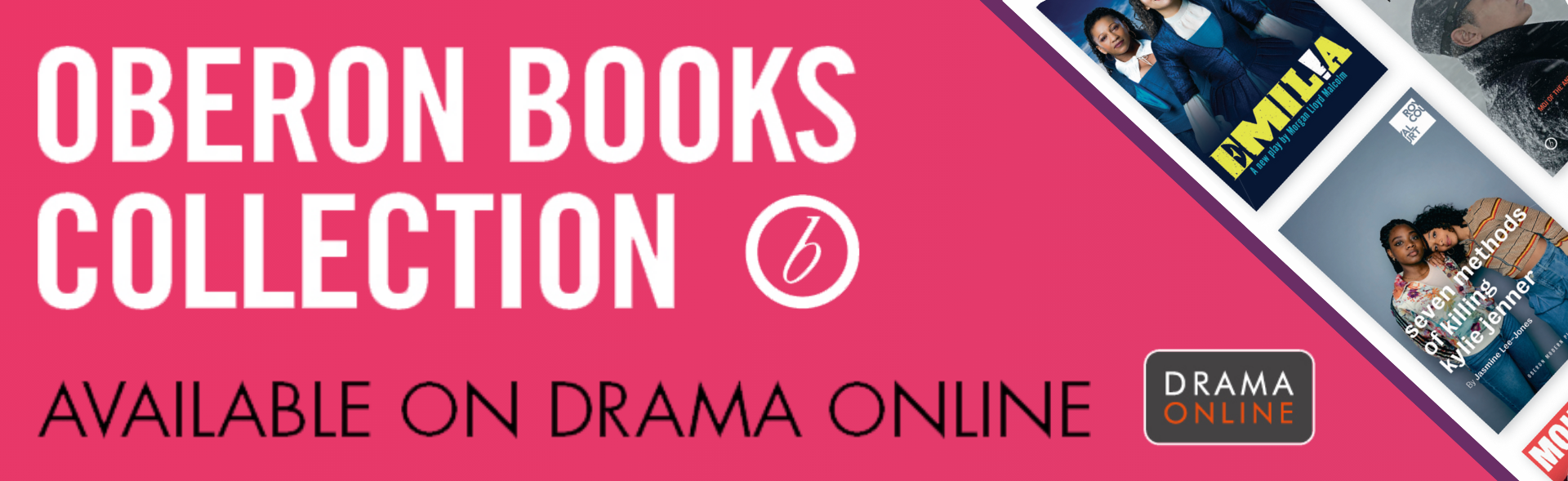 Header image for Oberon Books Collection via Drama Online