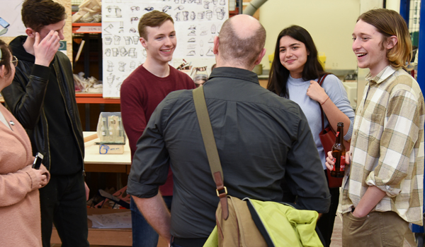 TU Dublin Students Socialising