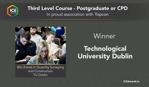 TU Dublin Wins ICE Award 2020