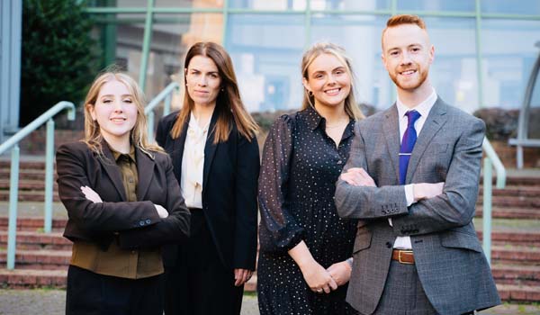 Maria Chamney, Dr. Tara Rooney, Helena O’Neill and Ciaran Nolan