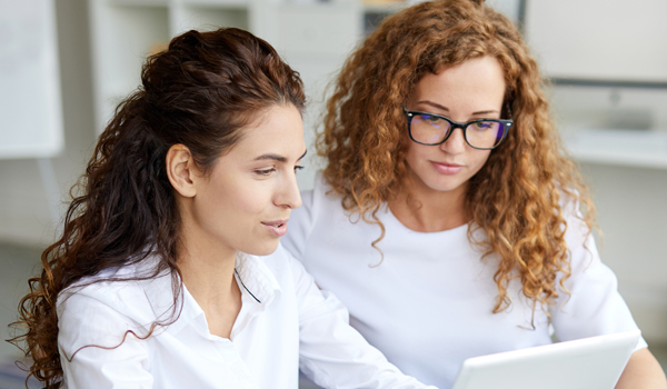 Students studying together