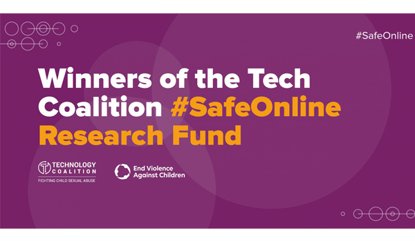 Winners of the tech coalition #SafeOnline Research fund