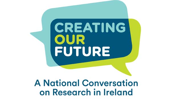 Creating our future logo - a national conversation on research in ireland