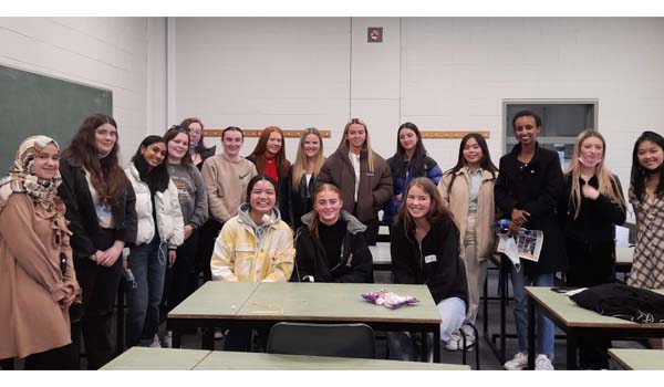 Photo of women engineers in TU Dublin