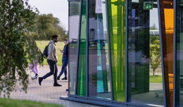 Students on TU Dublin's Blanchardstown Campus