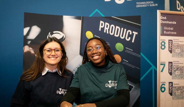 Students at an Open Day event in Blanchardstown