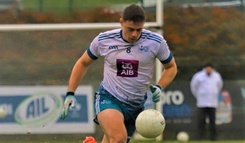 Brian Howard playing for TU Dublin