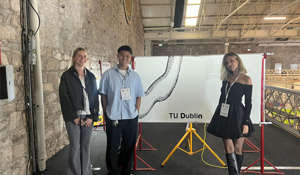 TU Dublin students at Royal Institute of Architects’ (RIAI) Annual Conference