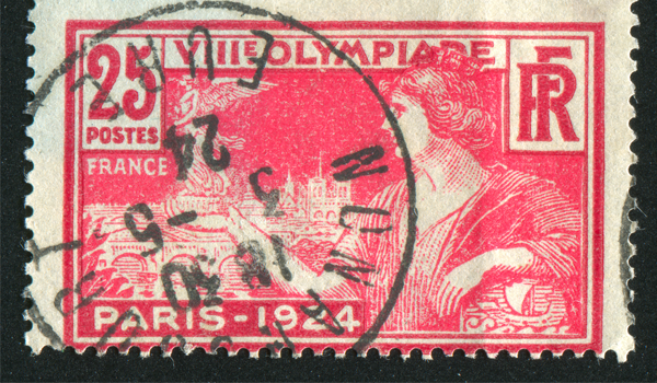 Paris Olympics 1924 Postage Stamp