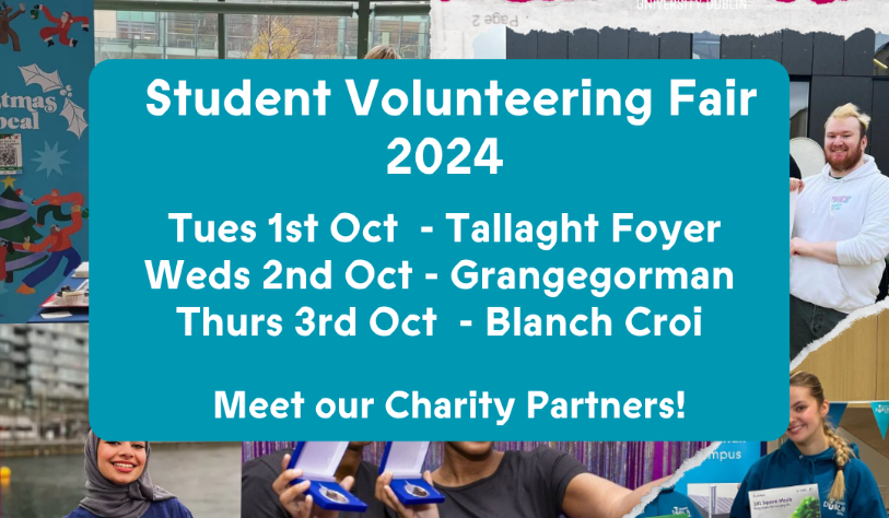 Student Volunteering 2024 poster