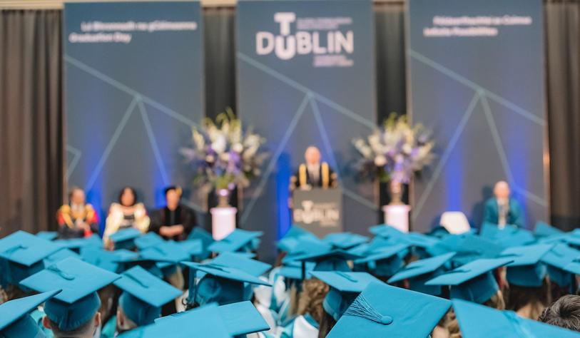 An image of a TU Dublin Graduation Ceremony