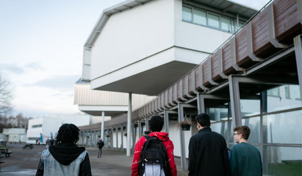 Students on TU Dublin's Blanchardstown Campus